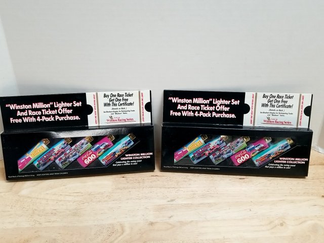Item #38 — Winston Million NASCAR Lighter Sets photo 1 of 3