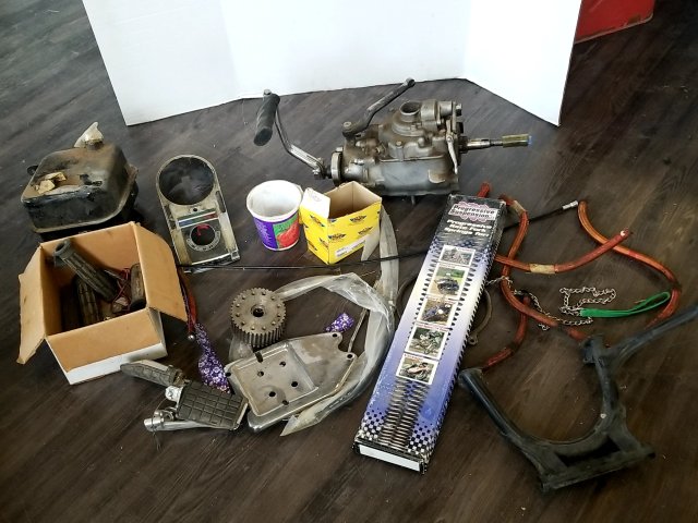 Item #246 — Motorcycle Engine Parts Lot photo 1 of 10