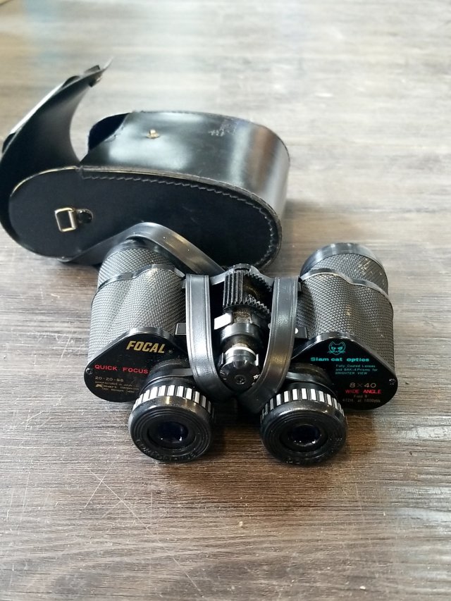 Item #242 — Focal 8x40 Binoculars with Case photo 1 of 3
