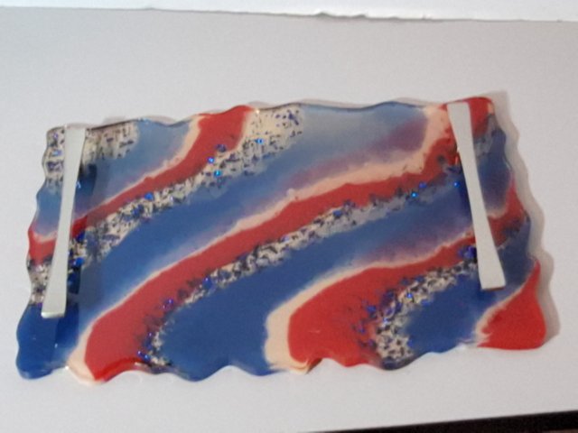 Item #411 — Resin tray, 12 x 8 inch photo 1 of 4