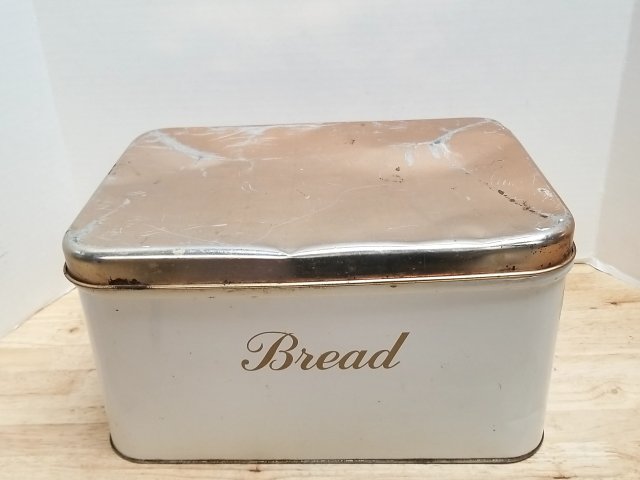 Item #294 — Vintage bread container 13 by 10 by 8 inch photo 1 of 3