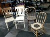 Item #233 — Four Wooden Chairs