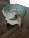 Item #259 — Vintage Rolling Shop Stool