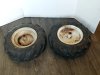 Item #165 — PAIR of good year Tires, 4.00-8, G-1