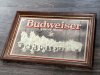 Item #63 — Budweiser sign/mirror, 21 by 15 inch