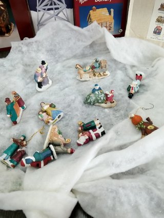 Item #234 — Christmas Village Houses & Figurines photo 2 of 7