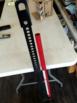 Item #268 — HYDRAULIC Jack with Red Handle photo 3 of 3