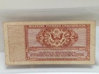 Item #223 — 10 Cent Military Payment Certificate photo 3 of 3