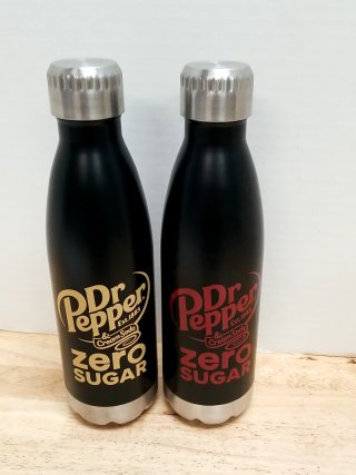 Item #209 — Dr Pepper Zero Sugar Water Bottles insulated photo 1 of 2