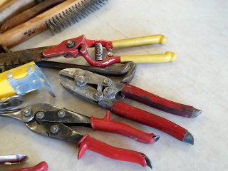 Item #87 — Vintage Hand Tools & Brushes Lot photo 2 of 6