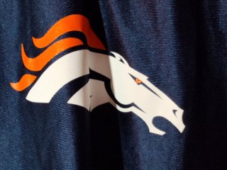 Item #315 — Denver Bronco Tebow #15 shirt, size large photo 2 of 5