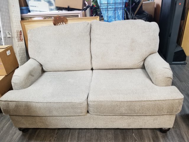 Item #36 — LOVESEAT, exc cond., approx 66 by 40 by 38 inch