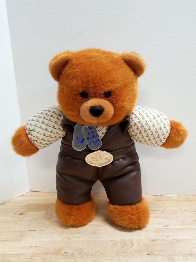 Item #14 — Elvis Fan Teddy Bear, 15 inch photo 1 of 4