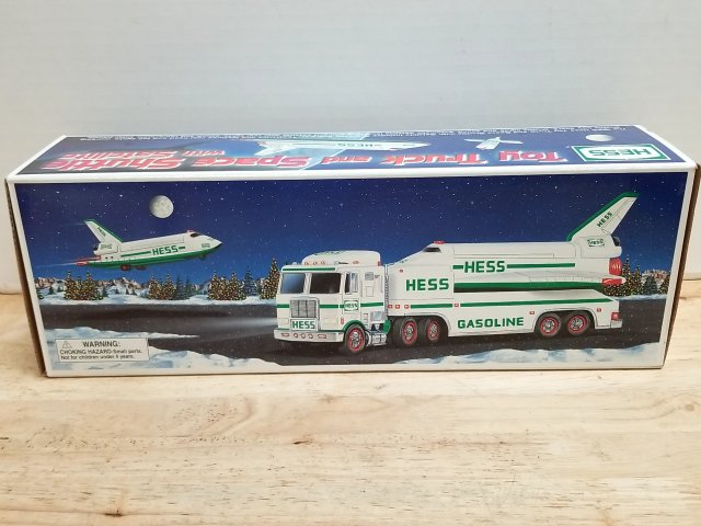Item #74 — New HESS Toy Truck Space Shuttle, lights/sounds, 15 inch photo 1 of 3
