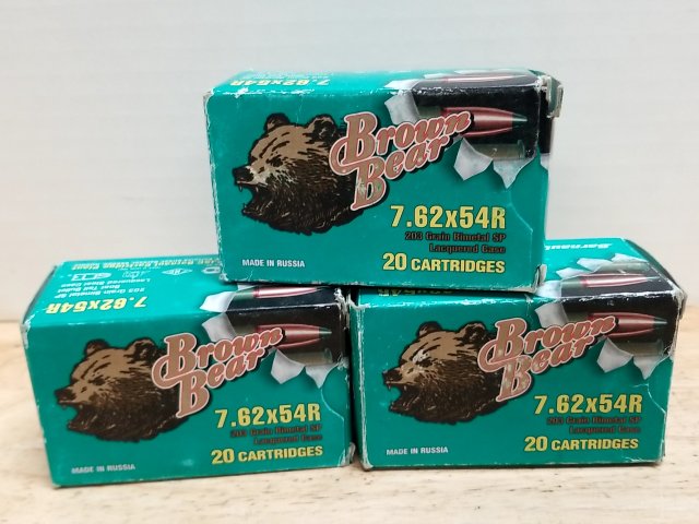 Item #32 — 7.62 x 54R ammo, 60 rounds, cant ship photo 1 of 2
