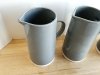 Item #507 — New Gray Ceramic Pitchers Set 11 in photo 2 of 2