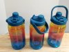 Item #321 — New Three Rainbow Water Bottles