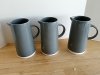 Item #507 — New Gray Ceramic Pitchers Set 11 in photo 1 of 2