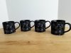 Item #137 — New Black Spiderweb Mugs Set photo 1 of 2