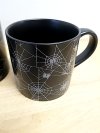 Item #207 — New Spiderweb Black Mugs Set photo 2 of 2