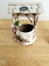 Item #195 — Miniature Well, Bench & Candle Set photo 2 of 6