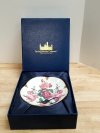 Item #27 — Smithsonian Goebel Floral Porcelain Dish, mint cond, 8 by 2 inch photo 1 of 5