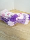 Item #173 — Girls Purple Pink Cozy Socks size 10-5.4 photo 2 of 2