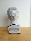 Item #70 — Phrenology Head Fowler Bust, 12 inch, exc cond photo 3 of 5