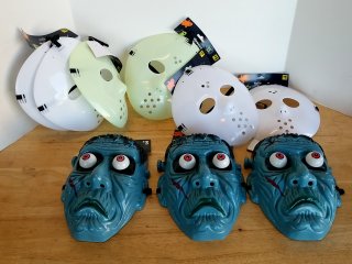 Item #304 — Halloween Masks Lot photo 1 of 4