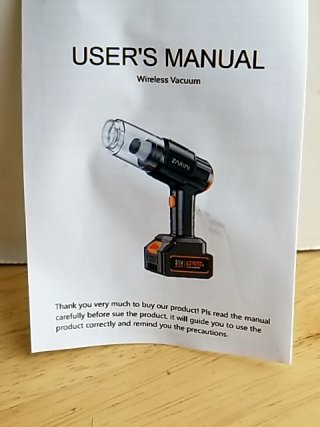 Item #75 — New Zarimi cordless vacuum photo 4 of 4