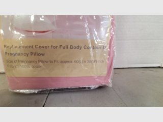 Item #801 — Pregnancy Full Body Pillow Cover Set, cover only photo 2 of 2