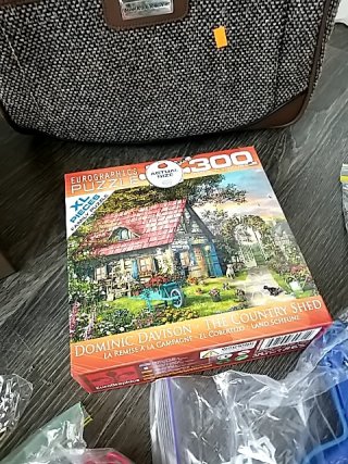 Item #159 — Vintage Jigsaw Puzzle & Craft Kit photo 3 of 5