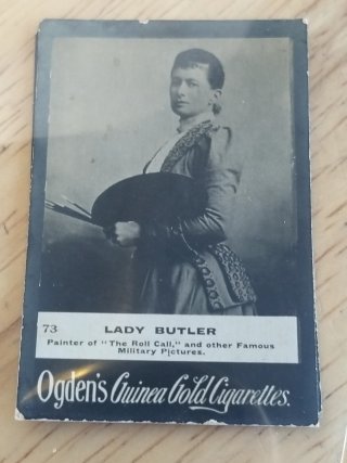 Item #38 — VintageLady Butler Cigarette Card photo 1 of 2