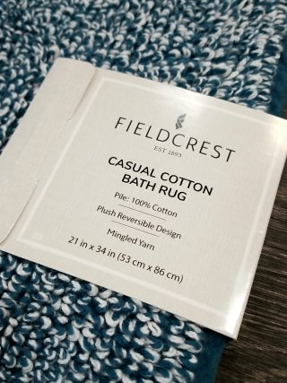 Item #34 — New casual cotton bath rug 34 by 21 inch photo 2 of 2