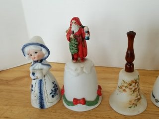 Item #257 — Vintage Ceramic Christmas Bells photo 3 of 4