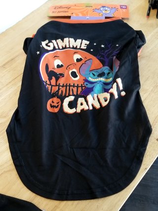 Item #278 — Disney Stitch Halloween Pet Shirt photo 1 of 2