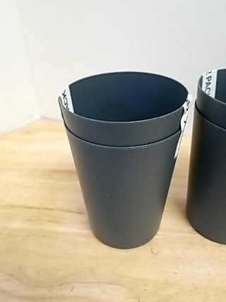 Item #189 — Matte Black Plastic Buckets