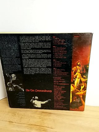 Item #111 — The Ten Commandments Vinyl Record photo 2 of 4