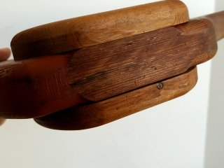 Item #56 — Carved Wooden Pheasant Pair, 14 in largest photo 5 of 5