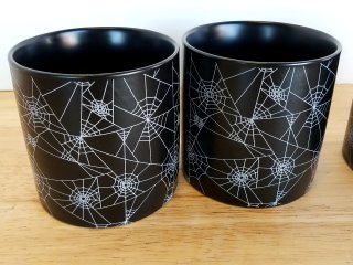 Item #313 — Black Spiderweb Mugs Set photo 2 of 3