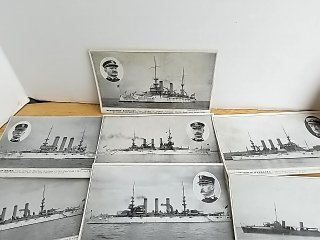 Item #89 — Vintage Naval Postcards, stamps, pin photo 4 of 12