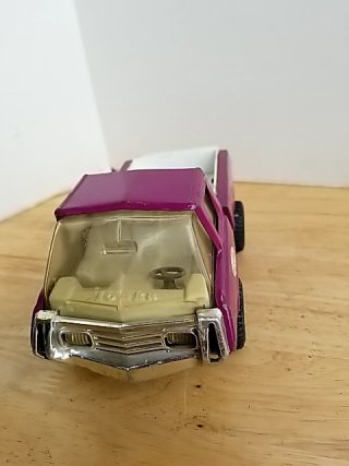Item #83 — Vintage Tonka Purple & Green Truck Set, largest 8 inch photo 5 of 7