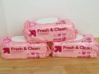 Item #140 — New Baby Wipes 3-Pack