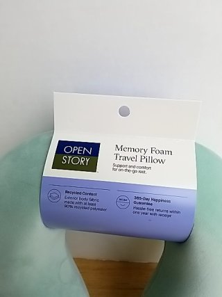 Item #123 — Memory Foam Travel Pillow photo 2 of 2