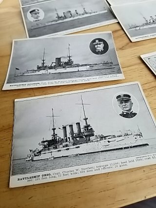Item #89 — Vintage Naval Postcards, stamps, pin photo 6 of 12