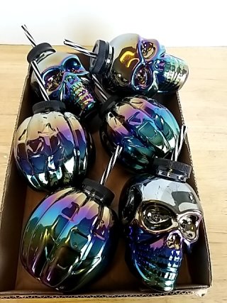 Item #61 — New Iridescent Skull Sippers photo 1 of 2