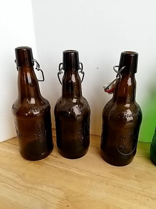Item #154 — Vintage Glass Flip-Top Bottles photo 3 of 3