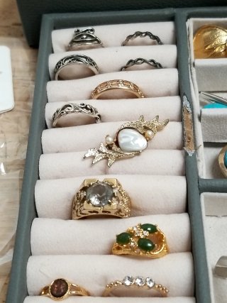 Item #5 — Jewelry Box with Assorted Pieces photo 3 of 8