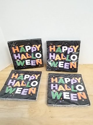 Item #170 — New Halloween Party Napkins, 16 inch each pack photo 1 of 2