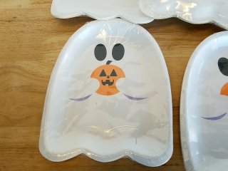 Item #273 — Halloween Ghost Plates photo 2 of 3